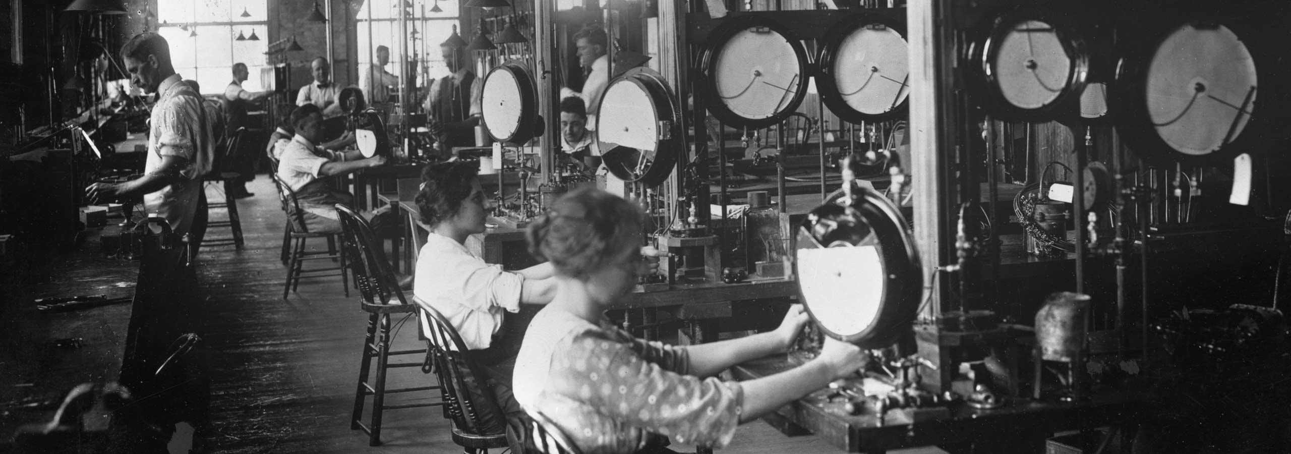 workers in the Neponset factory c. 1920