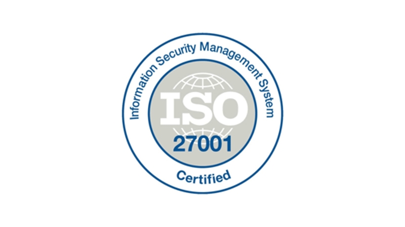 Information security management system ISO logo