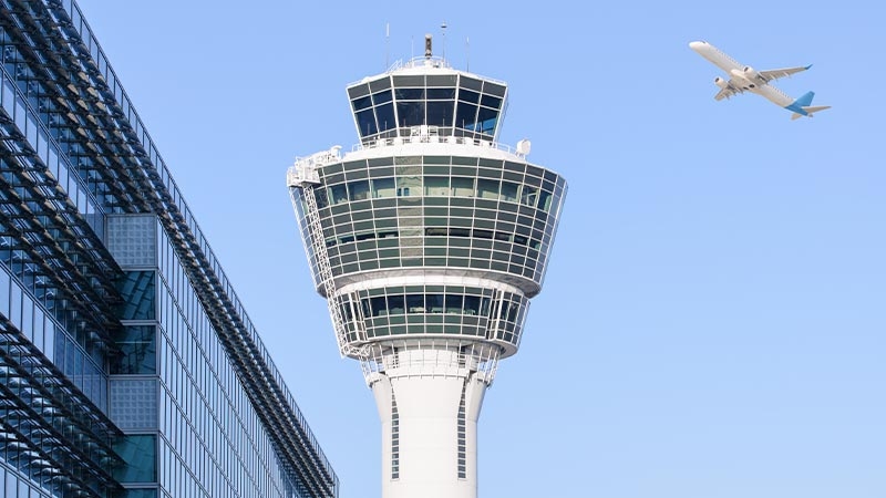 A close-up of BT Tower